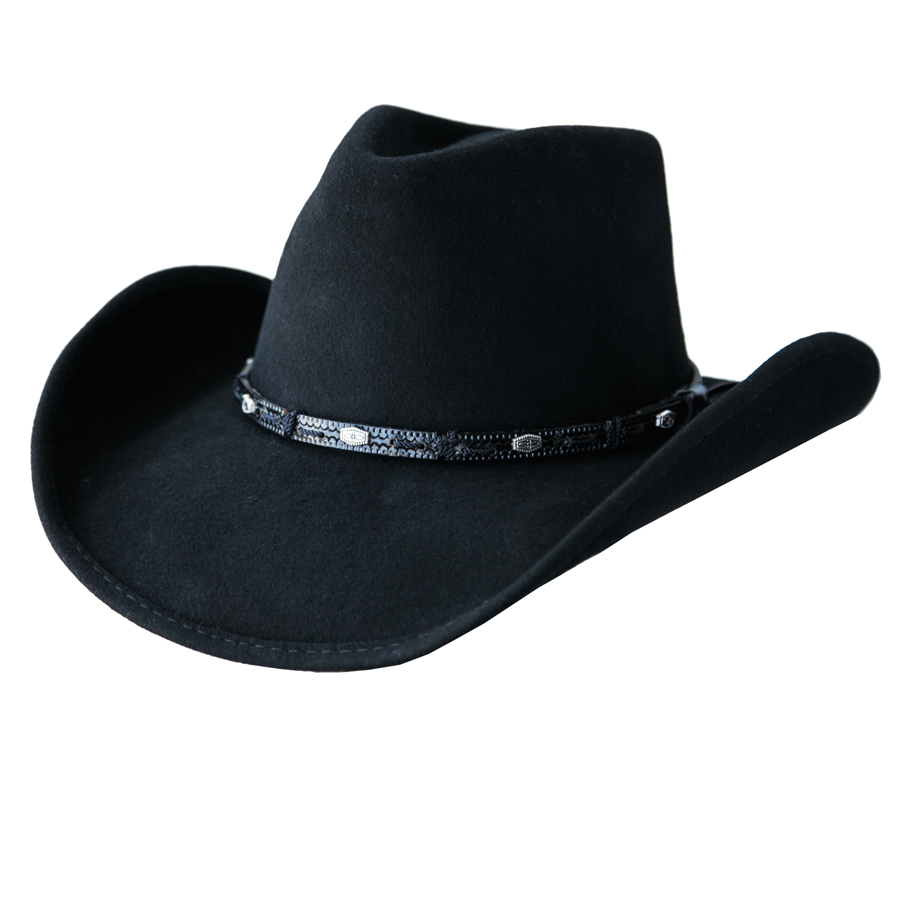 画像: ブルハイド ウール カウボーイ ハット ワイルド ホース（ブラック）/Bullhide Cowboy Hat Wild Horse(Black) 