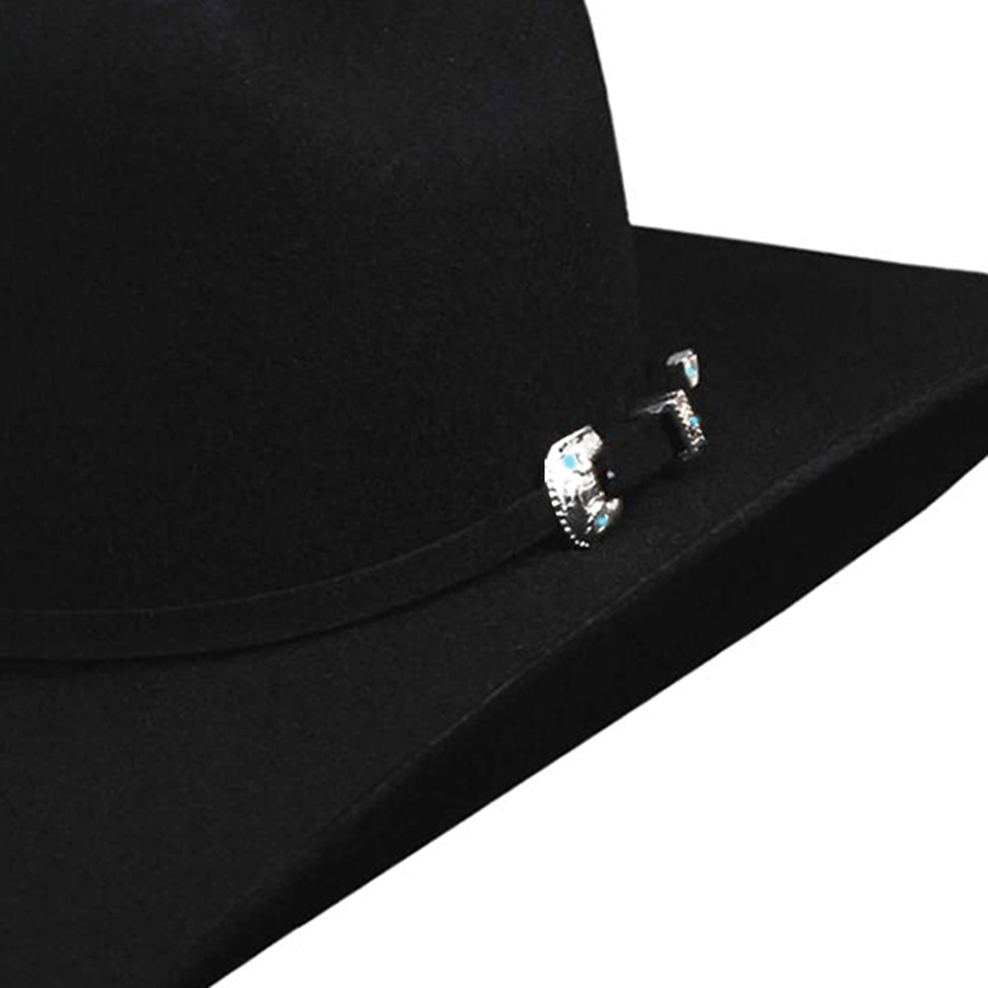 画像: ブルハイド プレミアムウールフェルトハット（ブラック）/Bullhide Rodeo Round-Up Wool Felt Hat