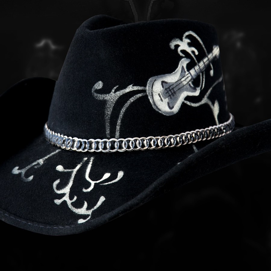 画像: ブルハイド シェイパブルブリム ウール カウボーイハット ブラック ロックンロール レジェンド /Bullhide Western Wool Hat ROCK 'N' ROLL LEGEND(Black)