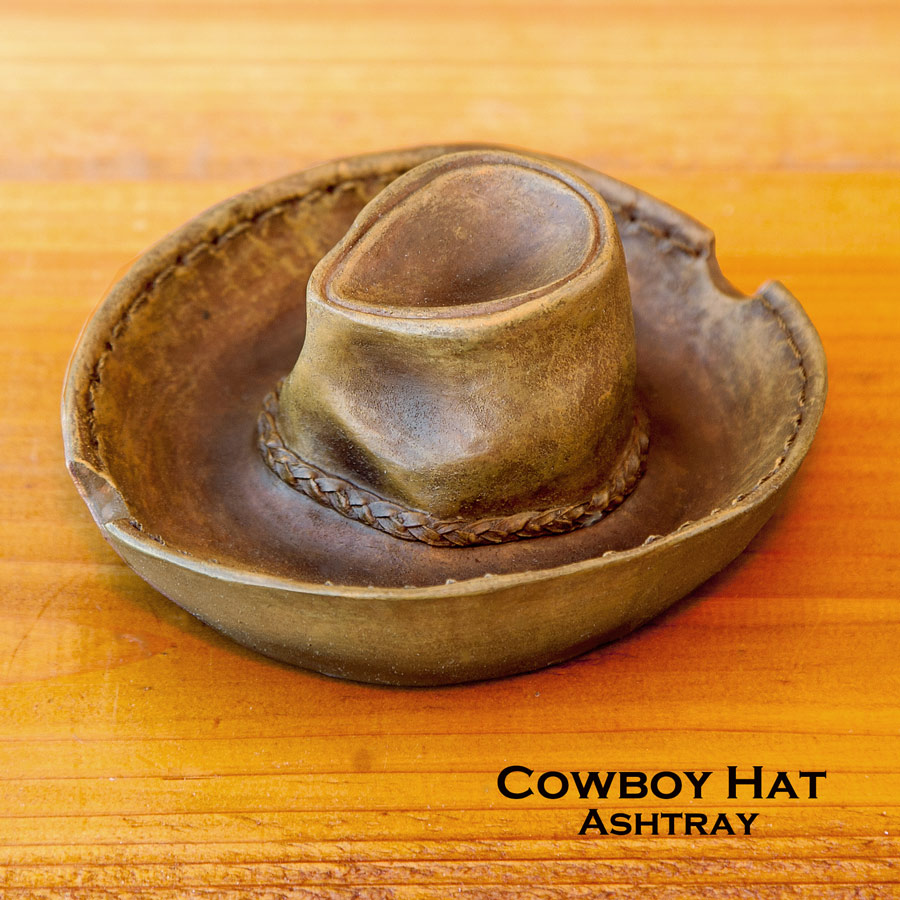 画像1: アメリカン カウボーイハット アッシュトレイ/Cowboy Hat Ashtray