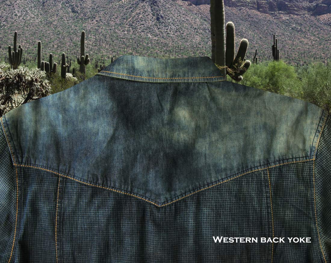 画像: スカリー ウエスタン デニム シャツ（長袖/デニム）/Scully Long Sleeve Western Shirt(Men's)