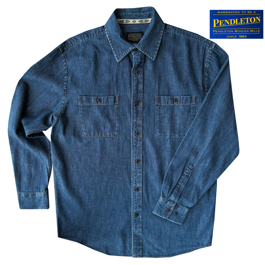 画像: ペンドルトン デニム シャツ（ライトデニム）/Pendleton Denim Shirt(Light Denim)