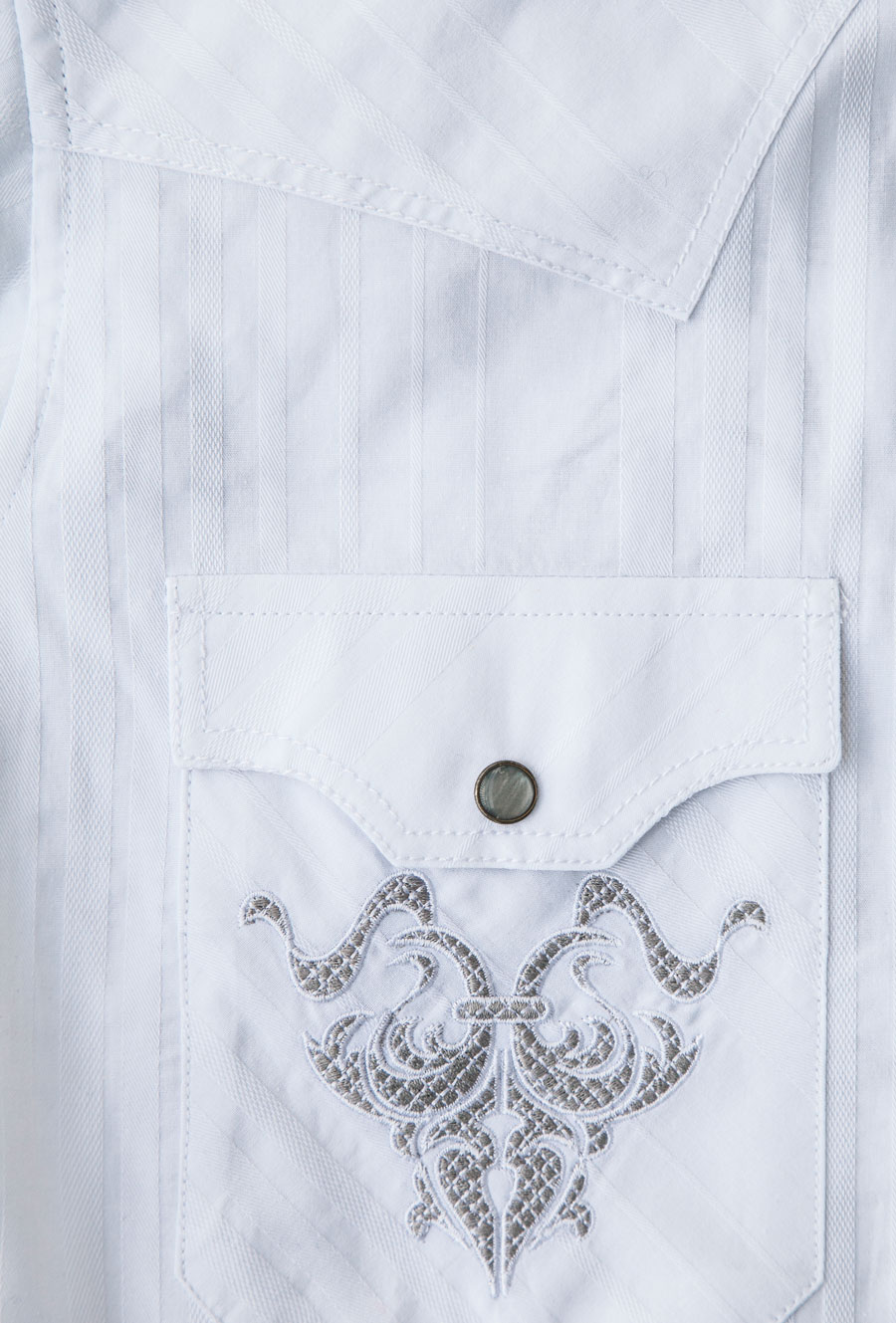 画像: パンハンドルスリム 刺繍 ウエスタン シャツ（ホワイト）S/Panhandle Slim Western Shirt