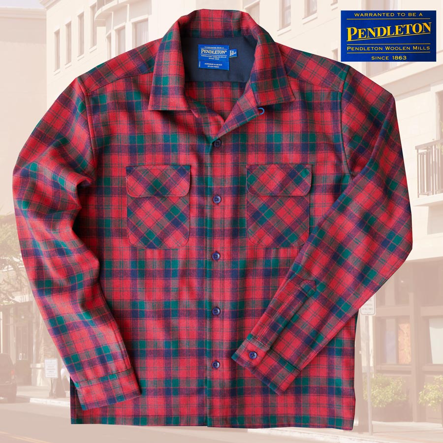 Pendleton トリプルネーム board shirt USA Sサイズ