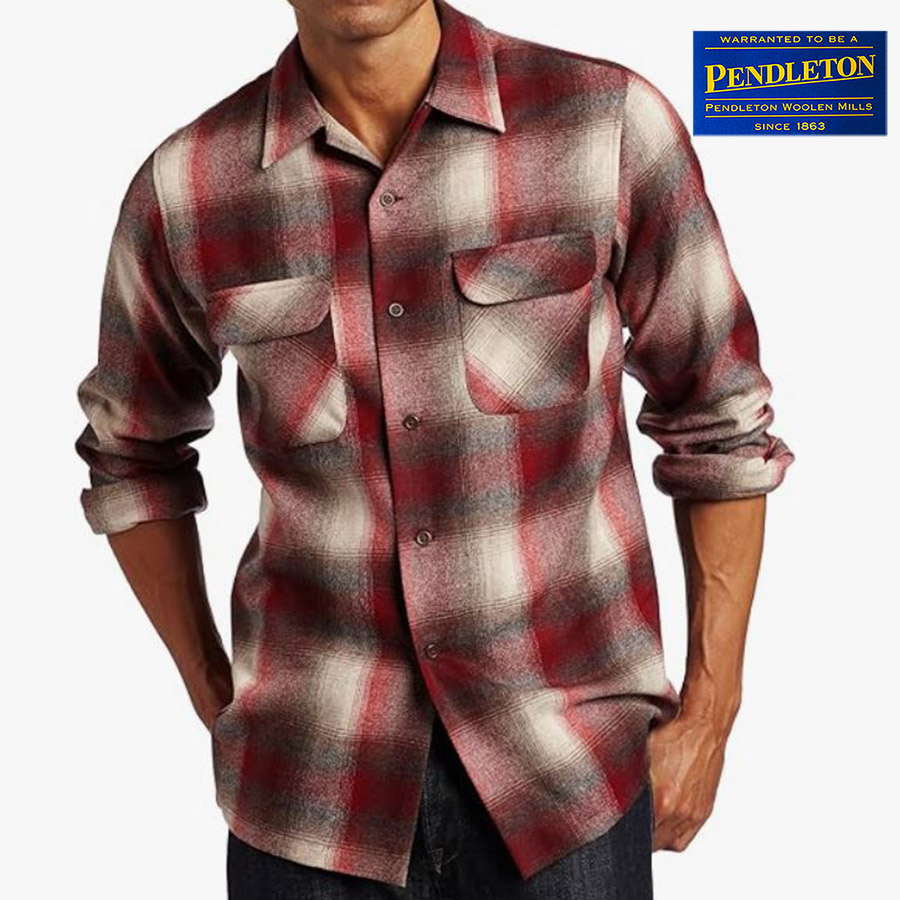 画像3: ペンドルトン ウールシャツ ビンテージフィット ボードシャツ ラグーン・タンXXS/Pendleton Vintage  Fit Board Shirt