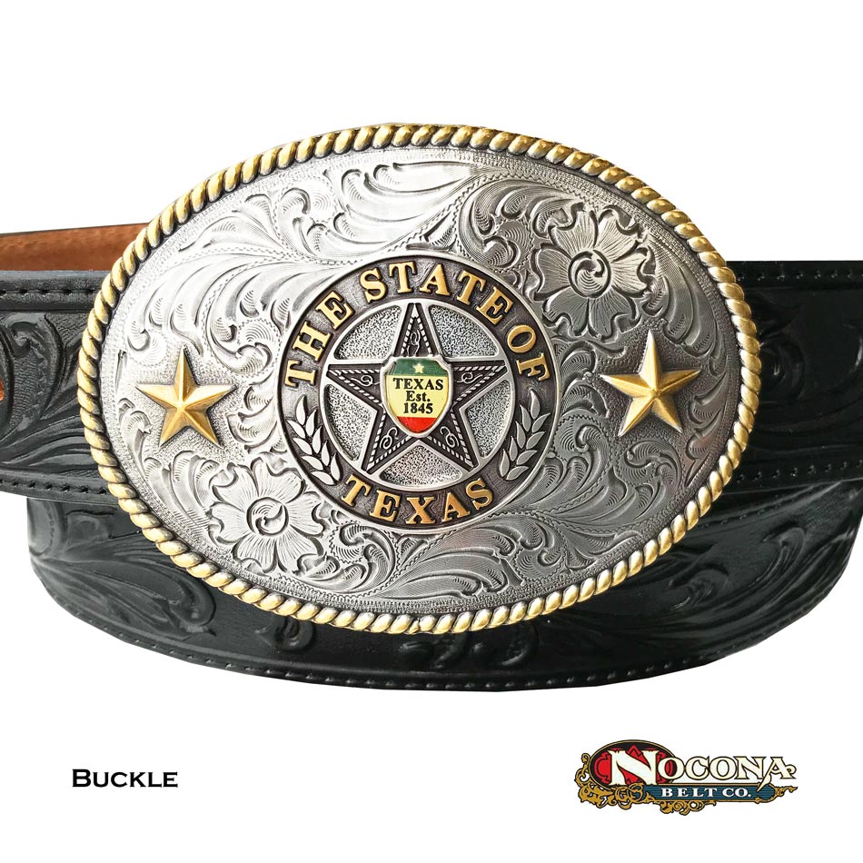 画像: ノコナ ウエスタン ベルト バックル テキサススター/Nocona Belt Buckle THE STATE OF TEXAS