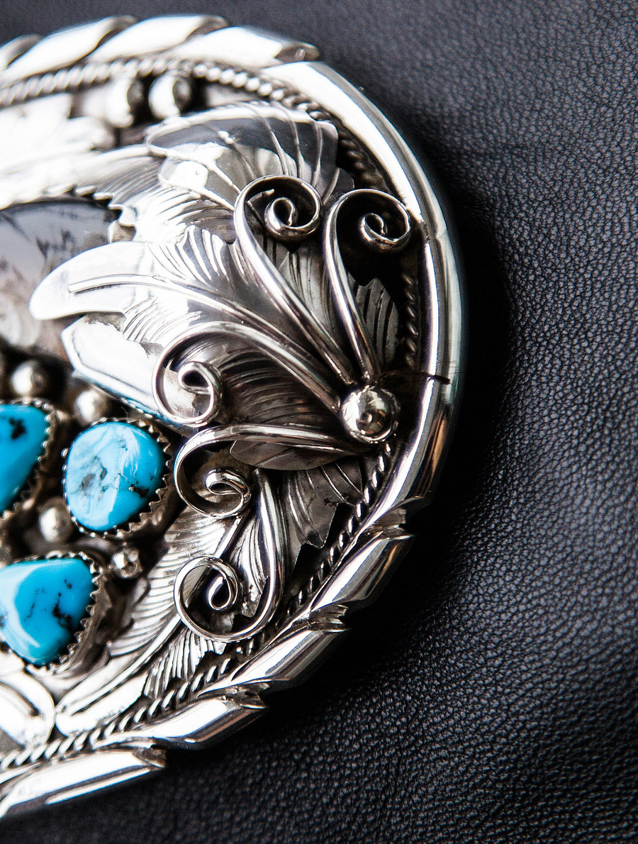 NAVAJO ナバホ ベアクロー ターコイズ&コーラル装飾 シルバーバングル NAVAJO ナバホ ベアクロー ターコイズ&コーラル装飾 シルバー