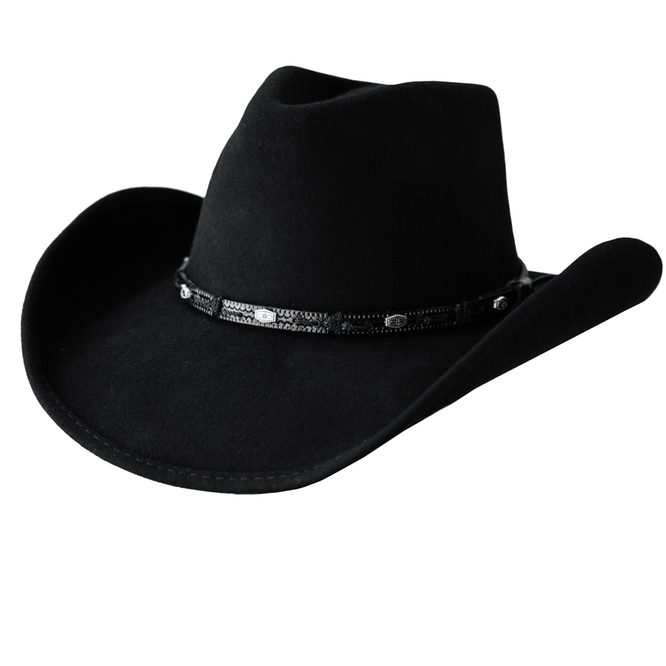 画像: ブルハイド ウール カウボーイ ハット ワイルド ホース（ブラック）/Bullhide Cowboy Hat Wild Horse(Black) 