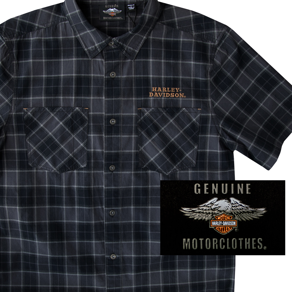 画像: ハーレーダビッドソン 半袖シャツ（ブラック）S/Harley Davidson Shortsleeve Shirt(Black)