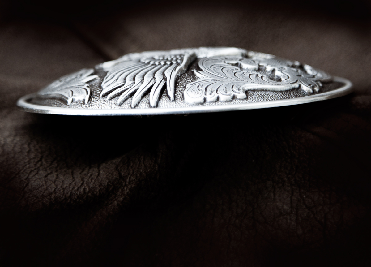 画像: ノコナ アメリカンイーグル ウエスタン ベルト バックル/Nocona Belt Buckle Eagle