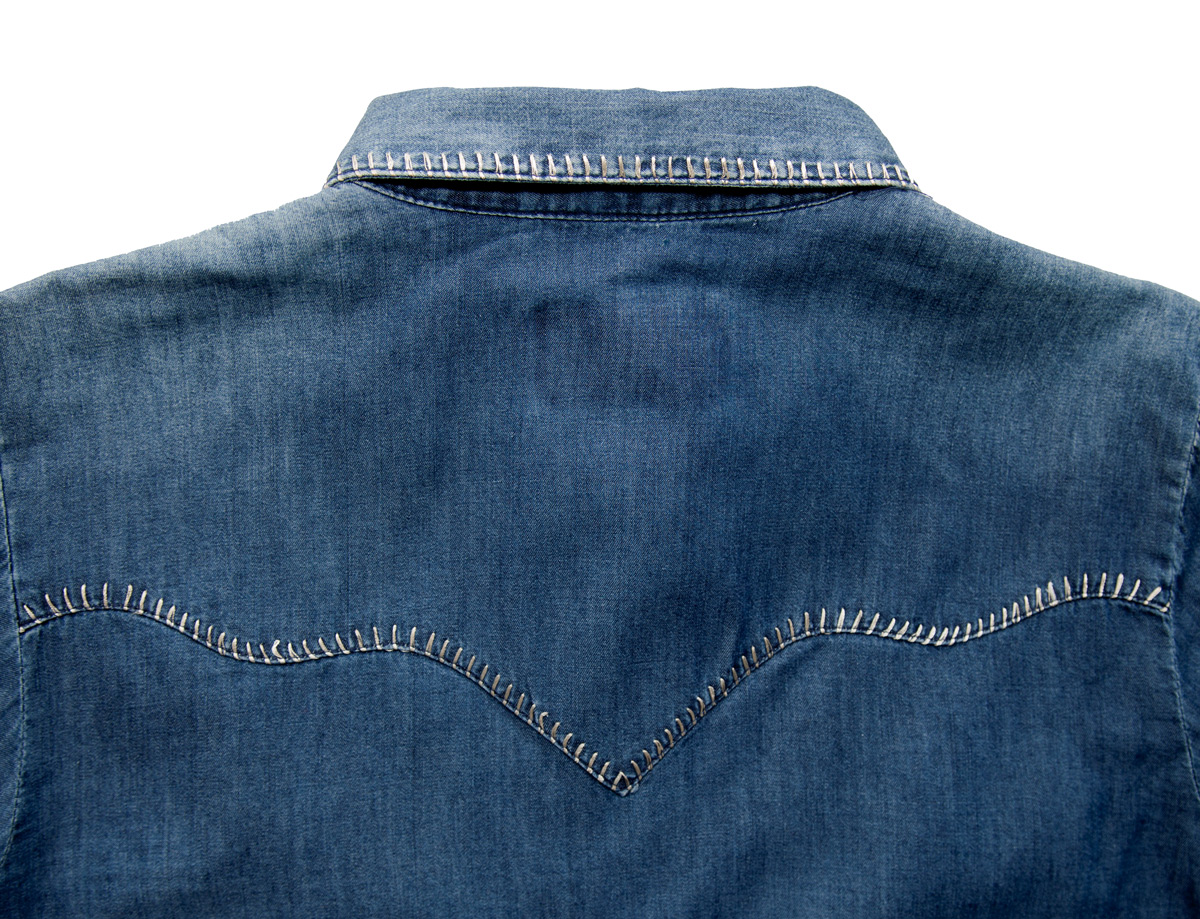 画像: スカリー ウイップステッチ ウエスタン シャツ（長袖/ターコイズ）M/Scully Long Sleeve Western Shirt(Women's)